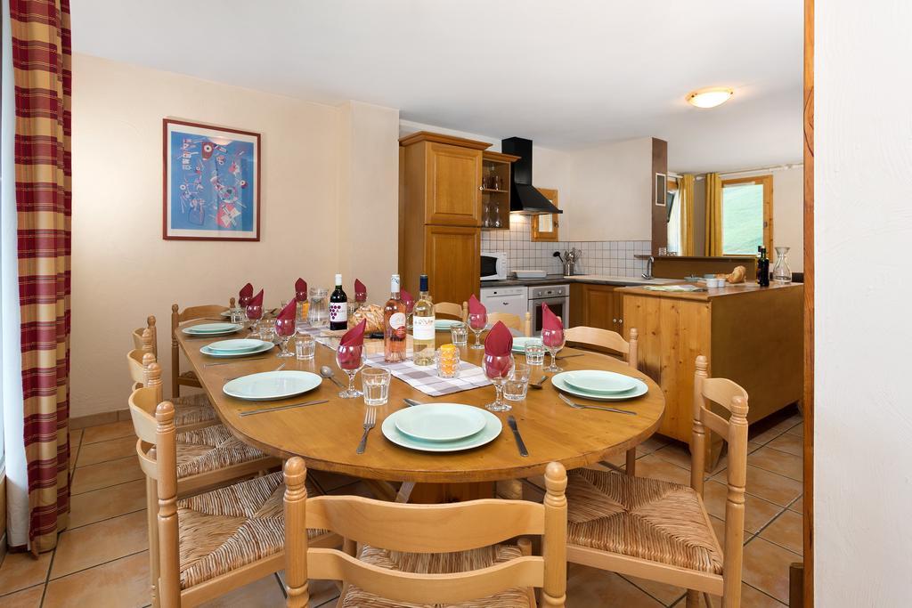 Madame Vacances Les Chalets Du Praz La Plagne Cameră foto